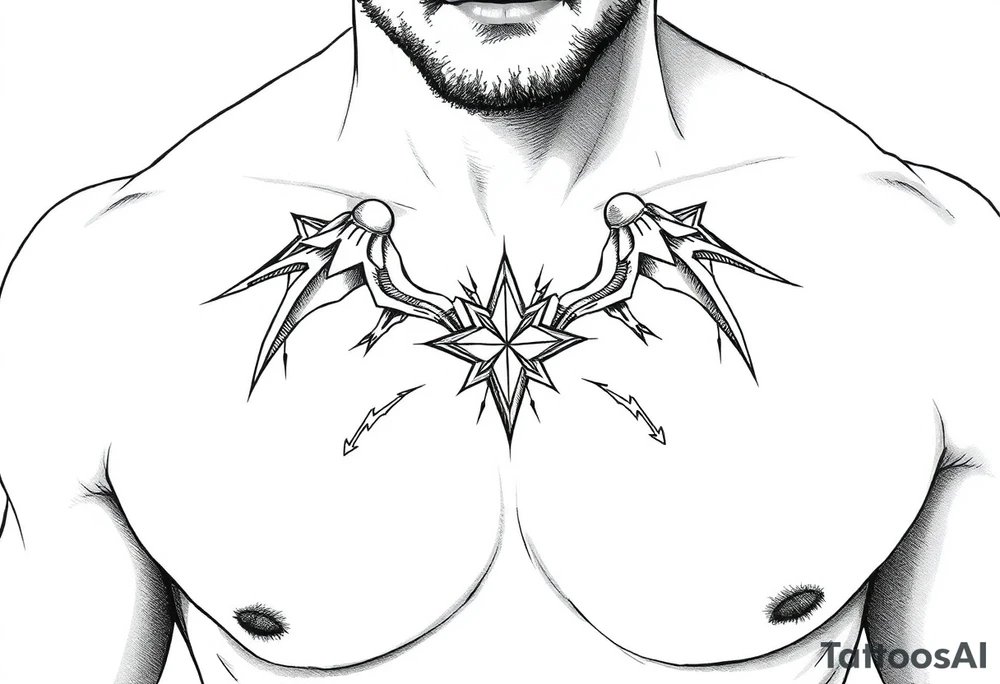 line tattoo tattoo idea