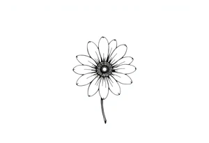 Daisy tattoo idea