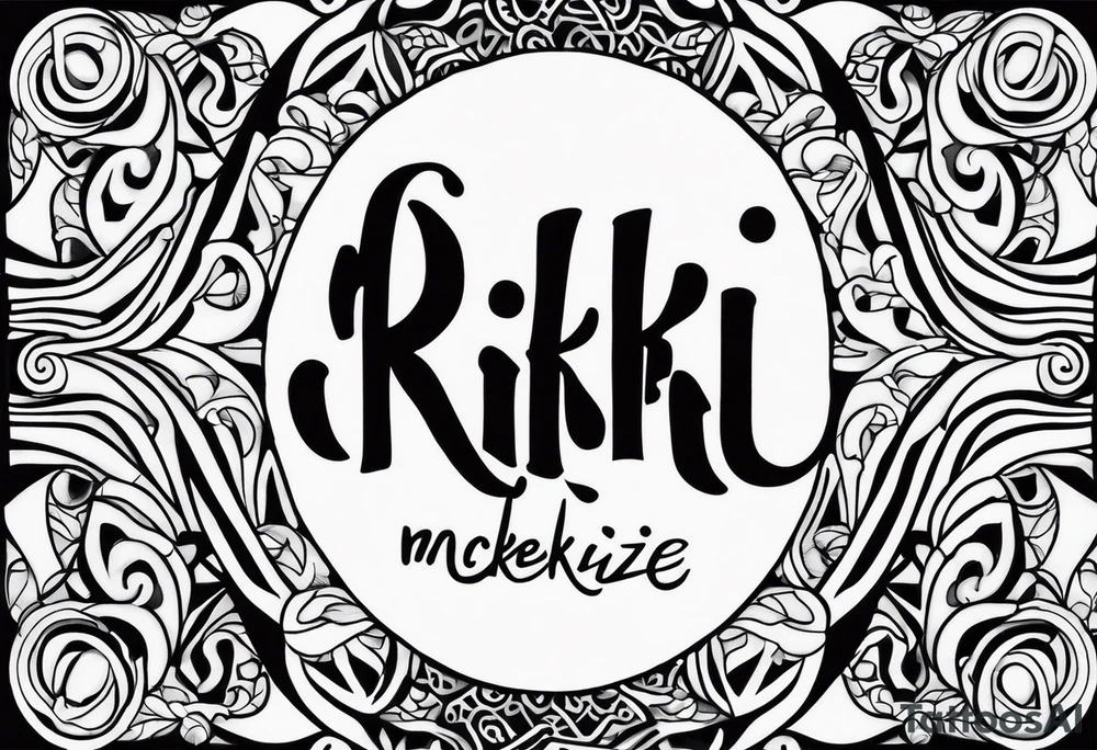 'cassius rafiki mckenzie' tattoo idea