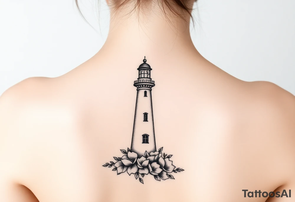 Lighthouse tattoo idea