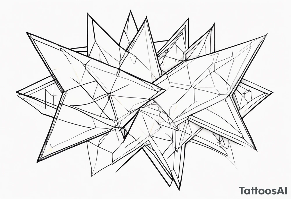 Stars tattoo idea