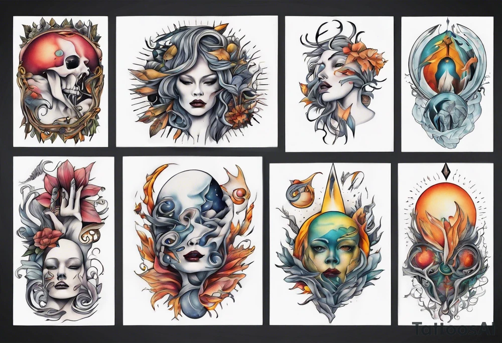 rebirth tattoo idea