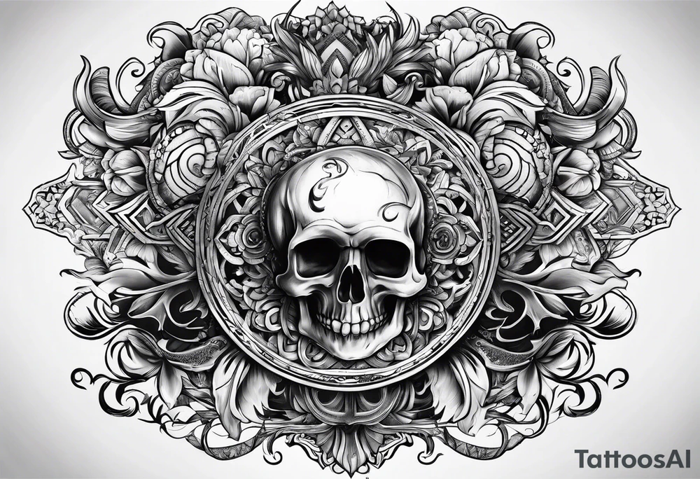 We all die one day tattoo idea