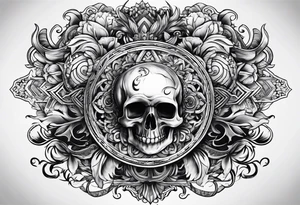 We all die one day tattoo idea