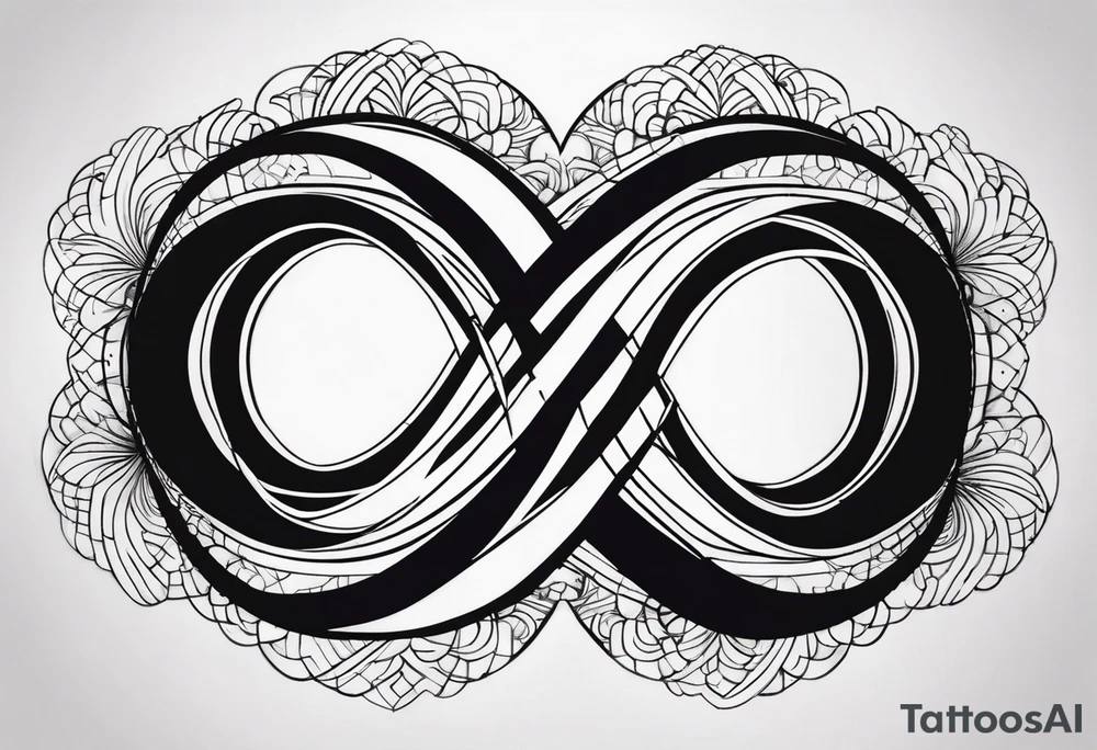 could you just draw an infinity symbol tattoo idea