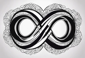 could you just draw an infinity symbol tattoo idea