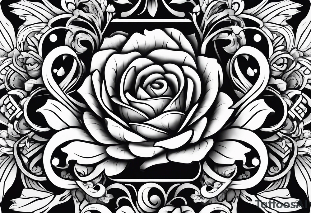 Rebirth, initials aj, pj tattoo idea
