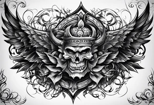 Good fighting evil tattoo idea