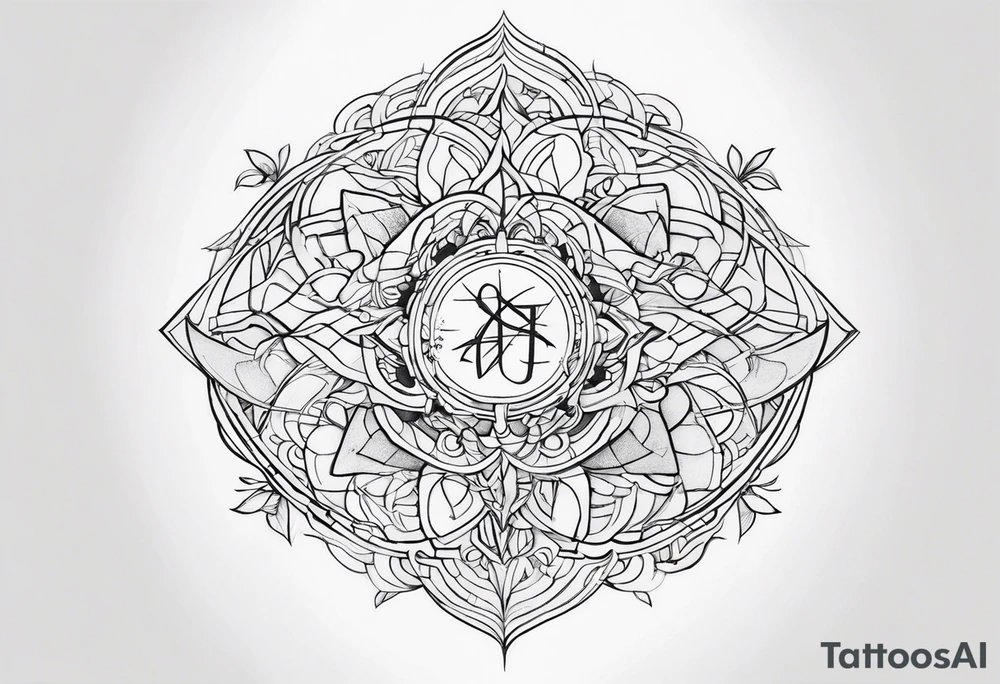 Including the words not yet tattoo idea