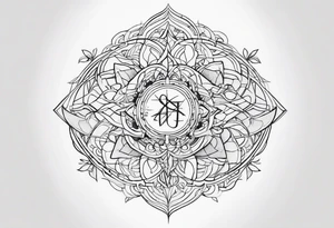 Including the words not yet tattoo idea