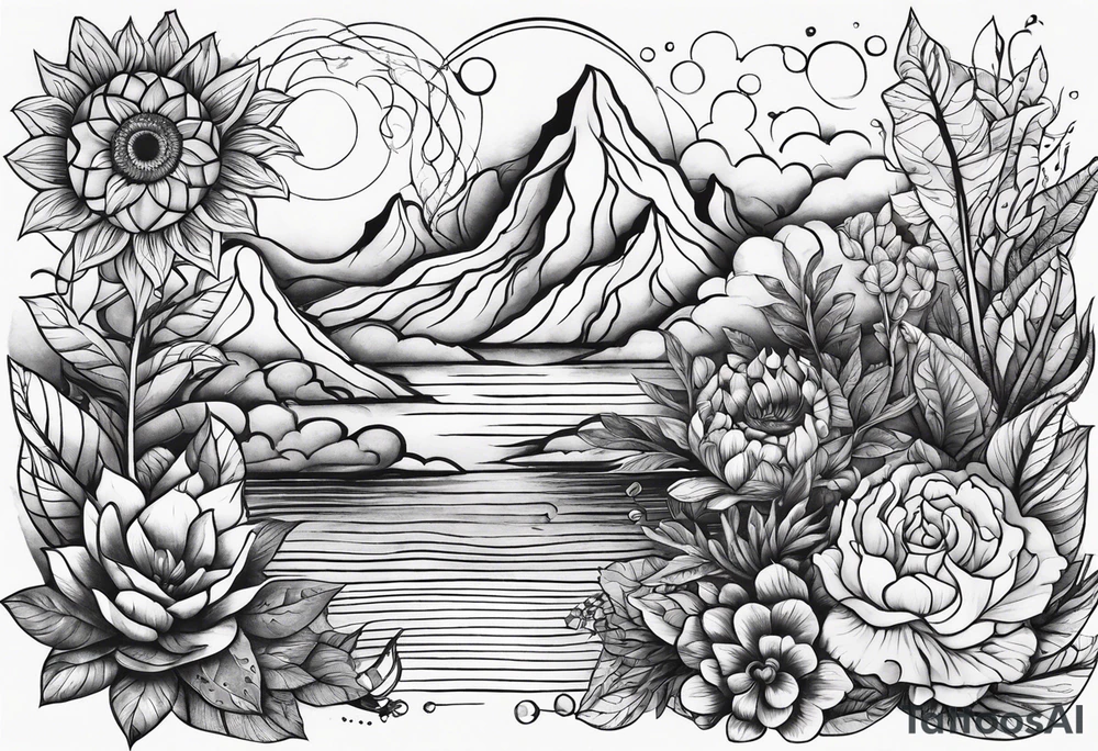 Plant tattoos tattoo idea