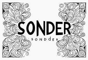 Illustration of the meaning of the word SONDER tattoo idea