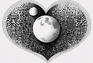 Planet of Hearts tattoo idea