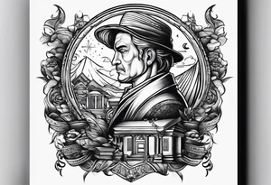 World of books tattoo idea