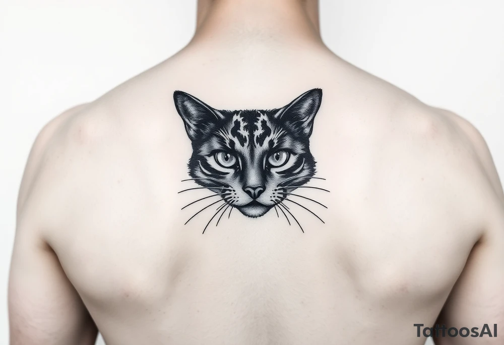 Black Cat tattoo idea
