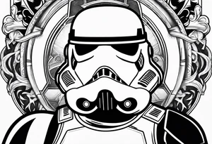 Nurse storm trooper tattoo idea