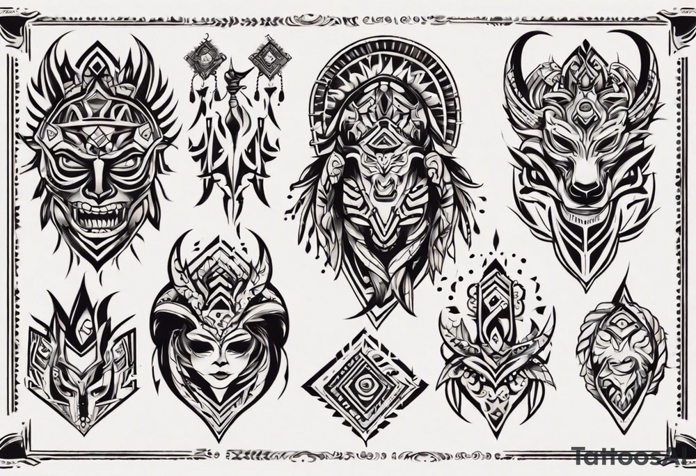 Matching tattoos for couples tattoo idea