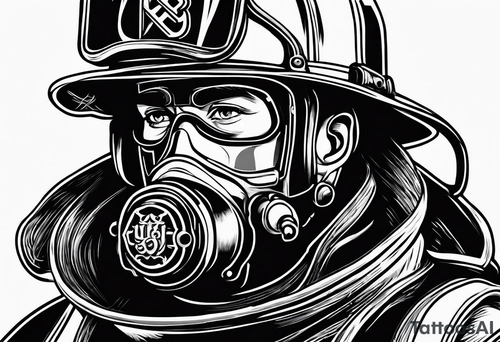 Firefighter tattoo idea