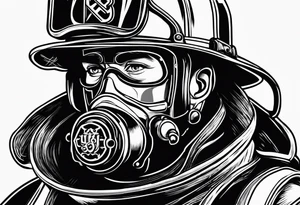 Firefighter tattoo idea