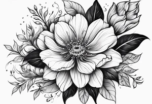 sword
fine line
gentle
thin lines


floral design tattoo idea