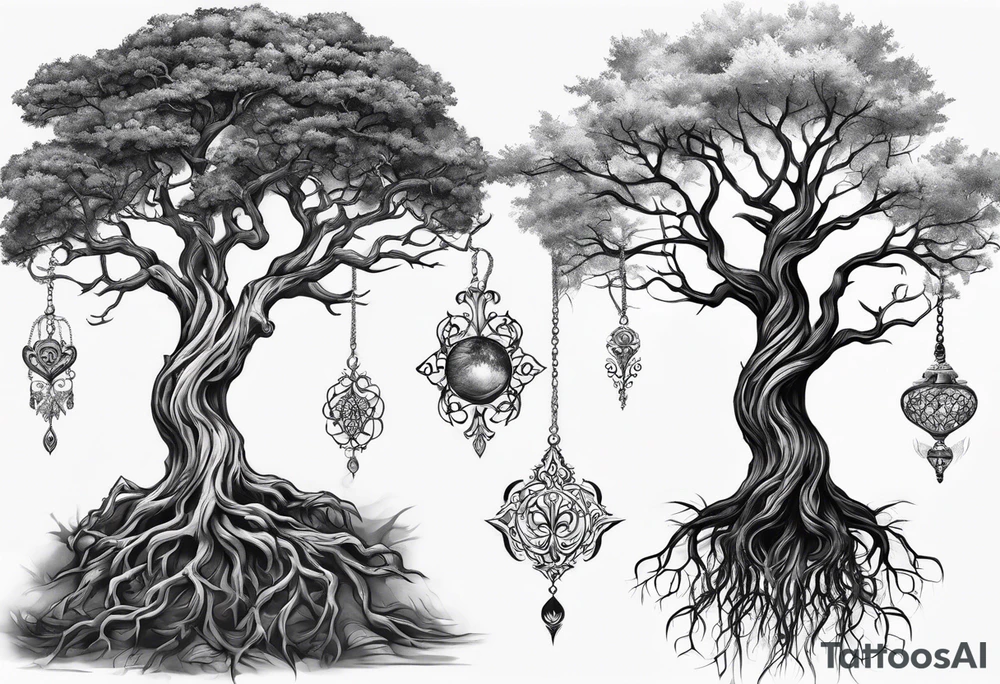 A Tattoo of a tree. Tree roots starting from my toes and growing upwards onto my leg and ending at my knee tattoo idea