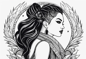 Jeylani Averie with hears tattoo idea