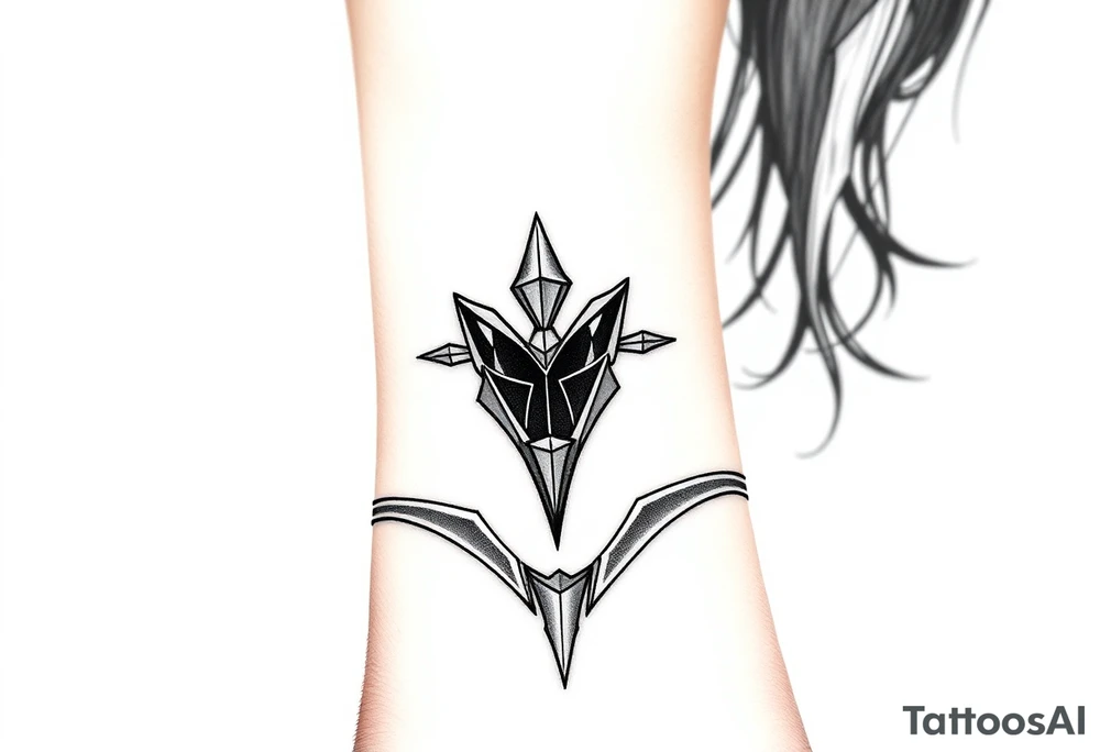 Female Power ranger tattoo idea