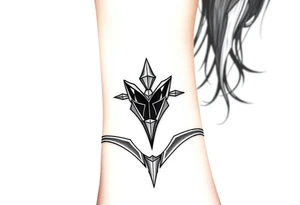 Female Power ranger tattoo idea