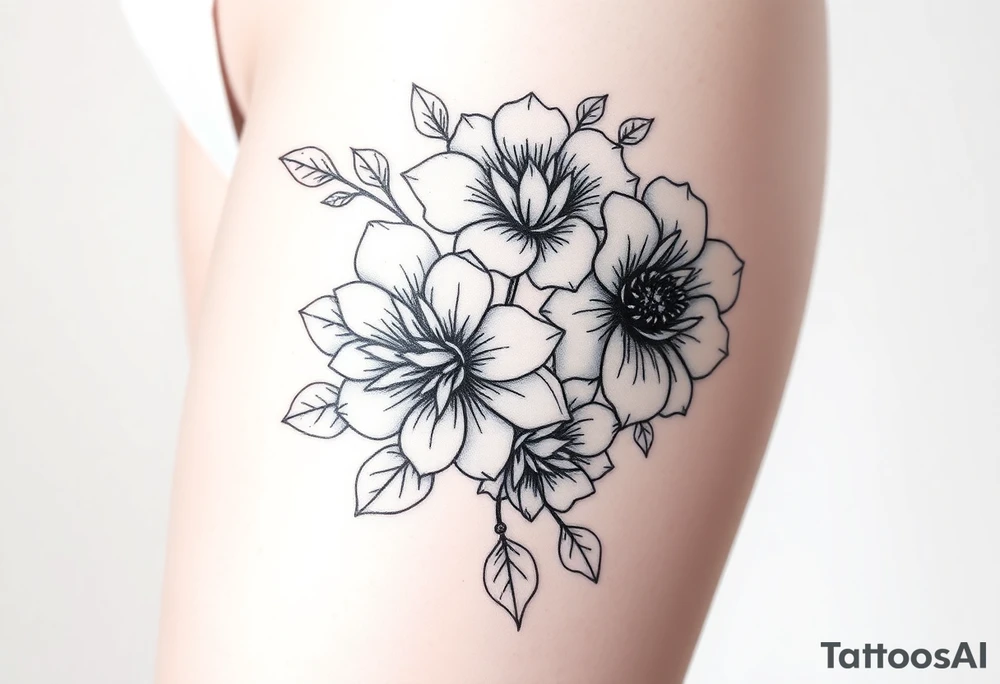 flowers , , soul , meaning tattoo idea