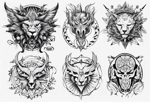 Nefelibata tattoo idea