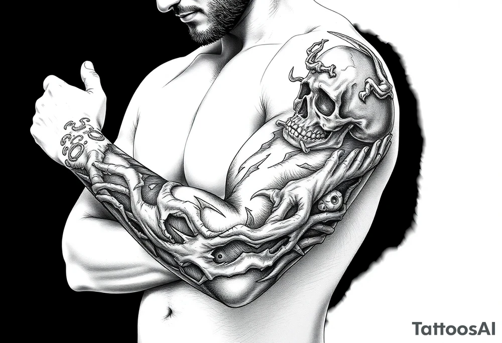Something mythological death related tattoo idea