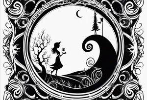 Nightmare before Christmas tattoo idea