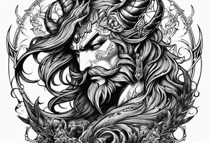 Fighting my own demons tattoo idea