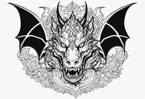 Dragon tattoo idea