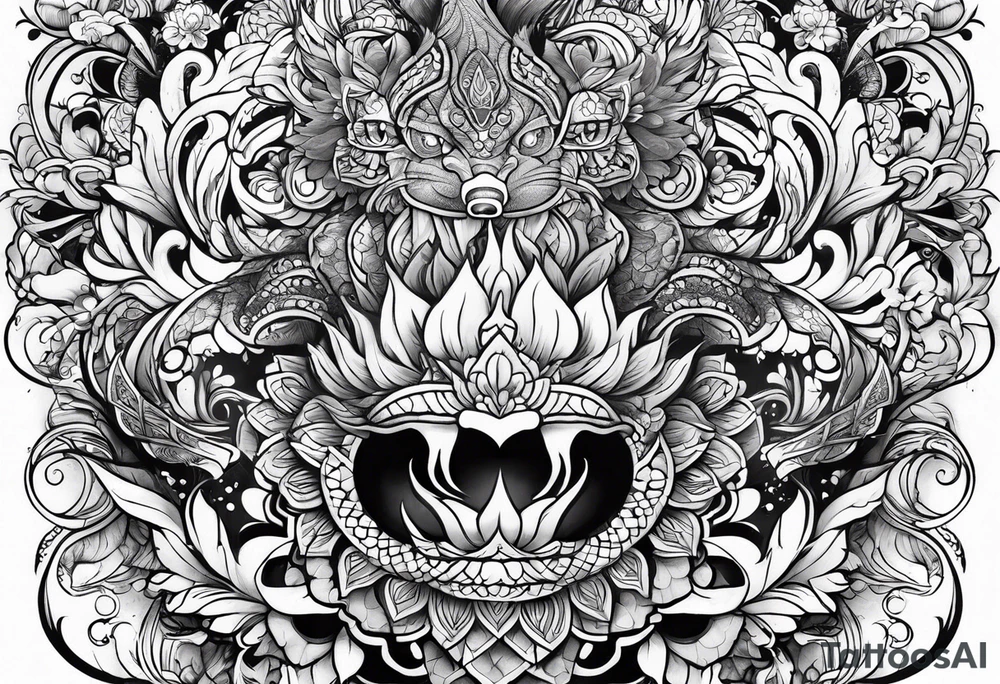 Пищевая цепь tattoo idea