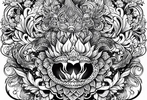 Пищевая цепь tattoo idea