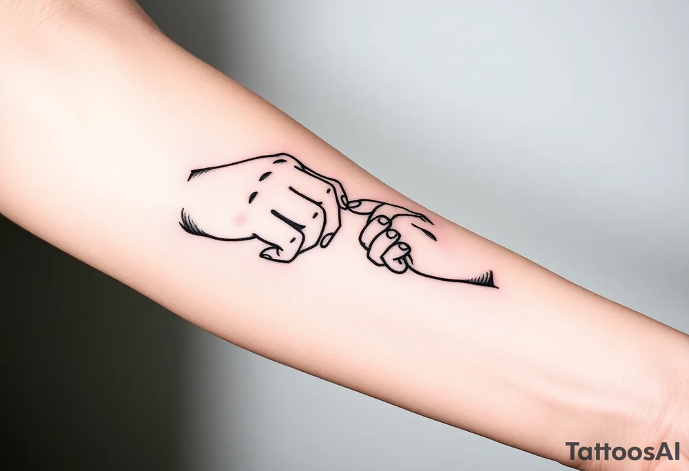 Michaelangelo hands reaching toward each other tattoo idea