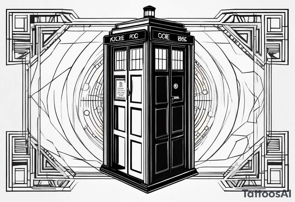 Tardis. tattoo idea