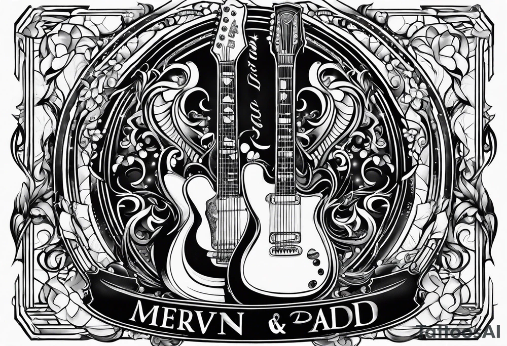 MEMORY OF DAD
GUITAR
BEER
HEAVEN tattoo idea