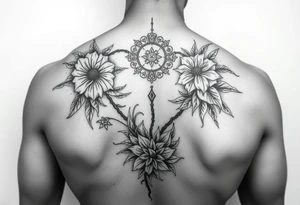 Sexy full back tattoo garden of eden⁹ tattoo idea