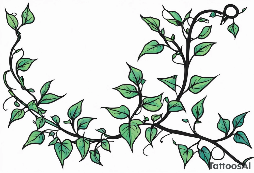 Vine Ivy tattoo idea