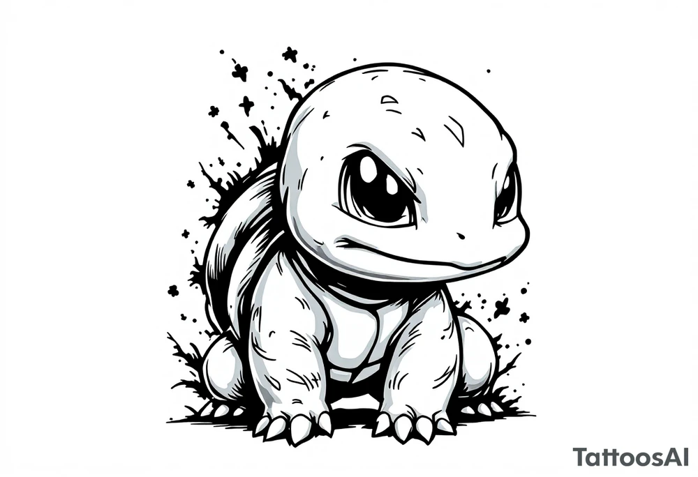 Squirtle tattoo idea