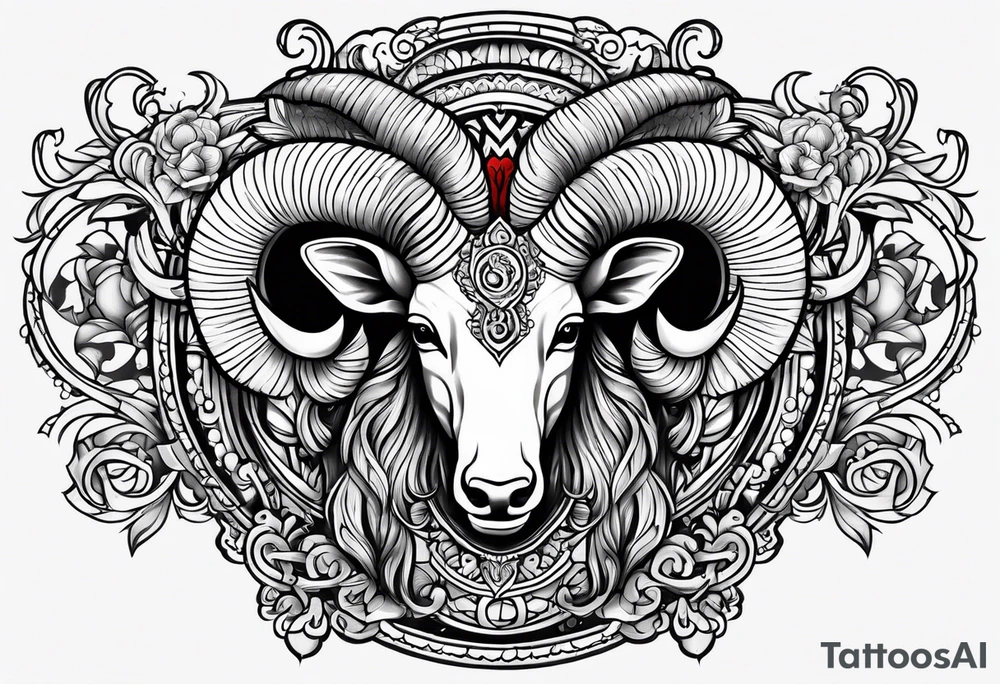 Aries gemini tattoo idea