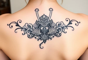 Japanese samurai tattoo idea