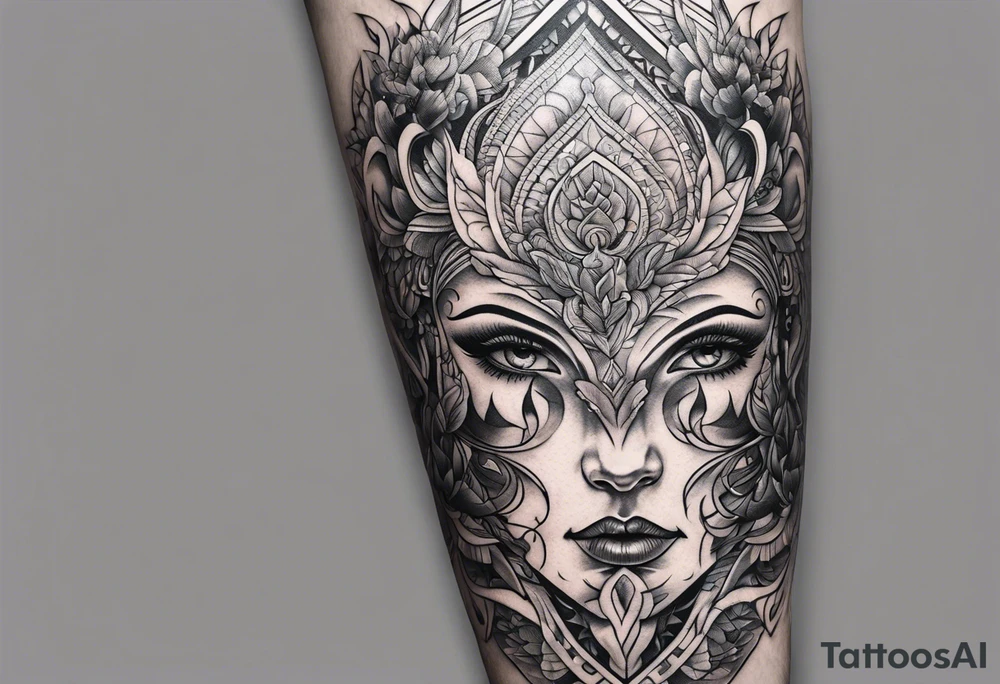 Reincarnation forearm tattoo tattoo idea