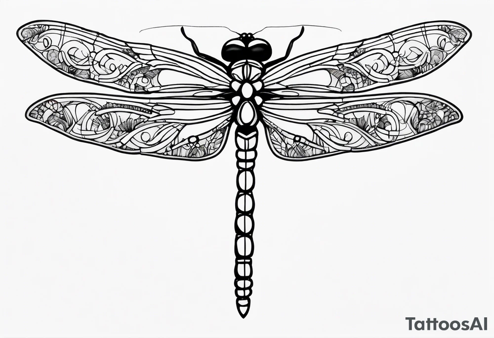 dragonfly tattoo idea