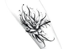 Thigh tattoo tattoo idea