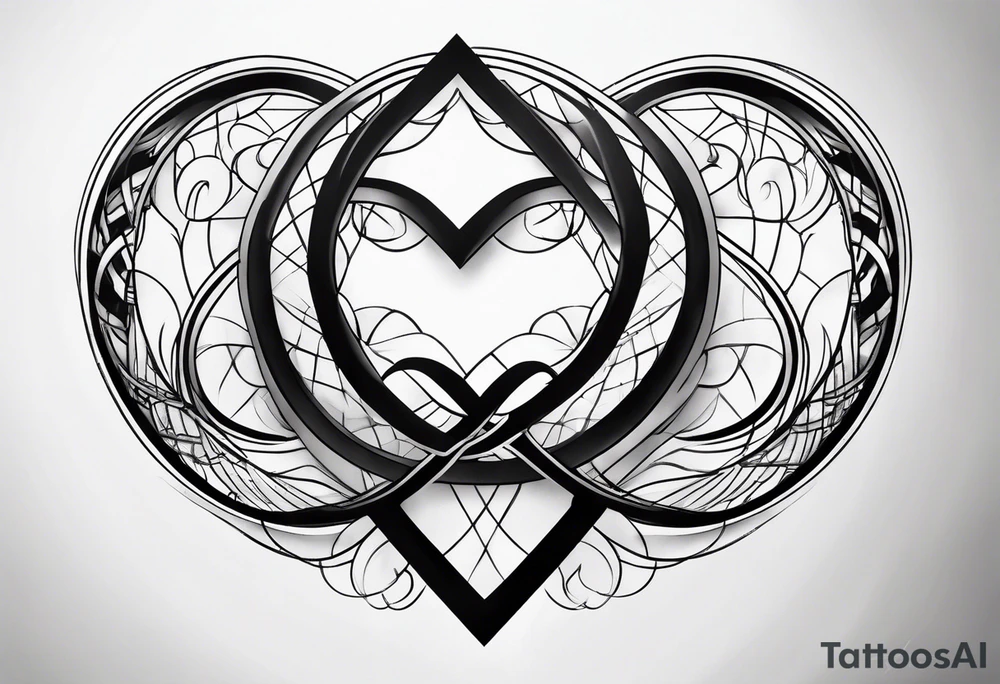 infinity symbol tattoo idea