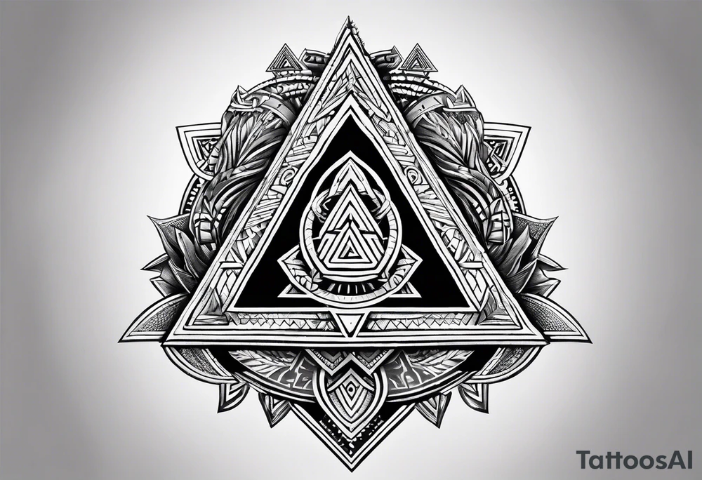 Valknut nordic tattoo idea