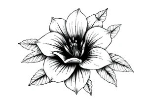 november birth flower tattoo idea